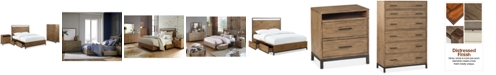 Furniture Gatlin Storage Queen Platform Bedroom Furniture, 3-Pc. Set (Queen Bed, Chest & Nightstand), Created for Macy's